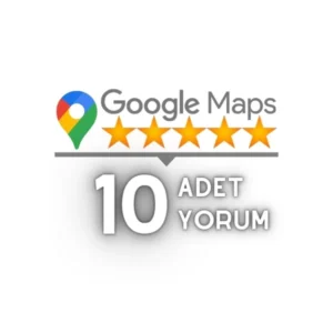 10 Adet Google Haritalar Yorum Satın Al