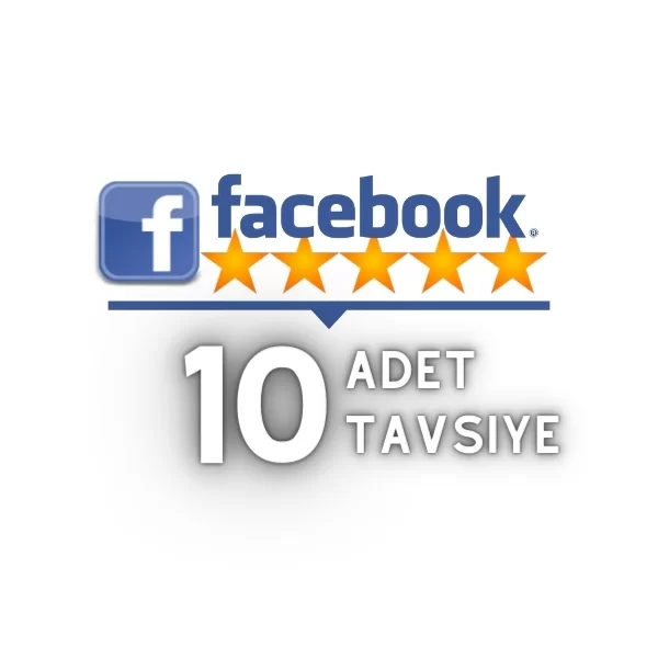 10 Adet Facebook Değerlendirme Satın Al
