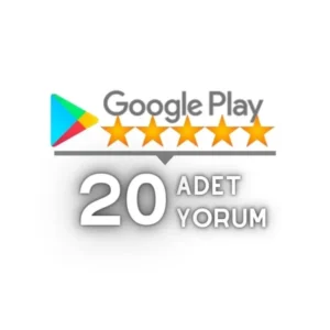 20 Adet Google Play Yorum Satın Al