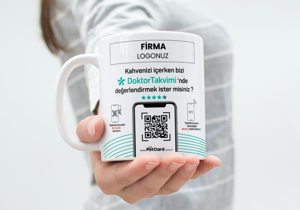 NFC ve QR Kodlu Doktor Takvimi Yorum ve Değerlendirme Kupası Satın Al